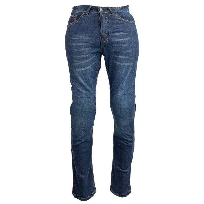 Мотоциклетни дънки Roleff Aramid Blue за жени