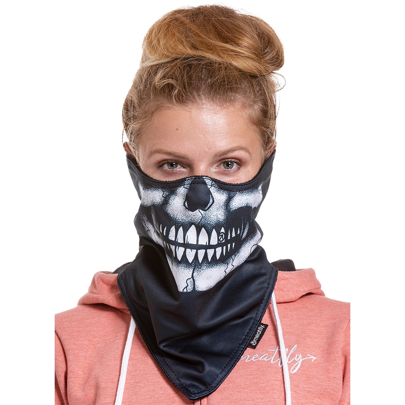 Meatfly Frosty Skull Neckwarmer