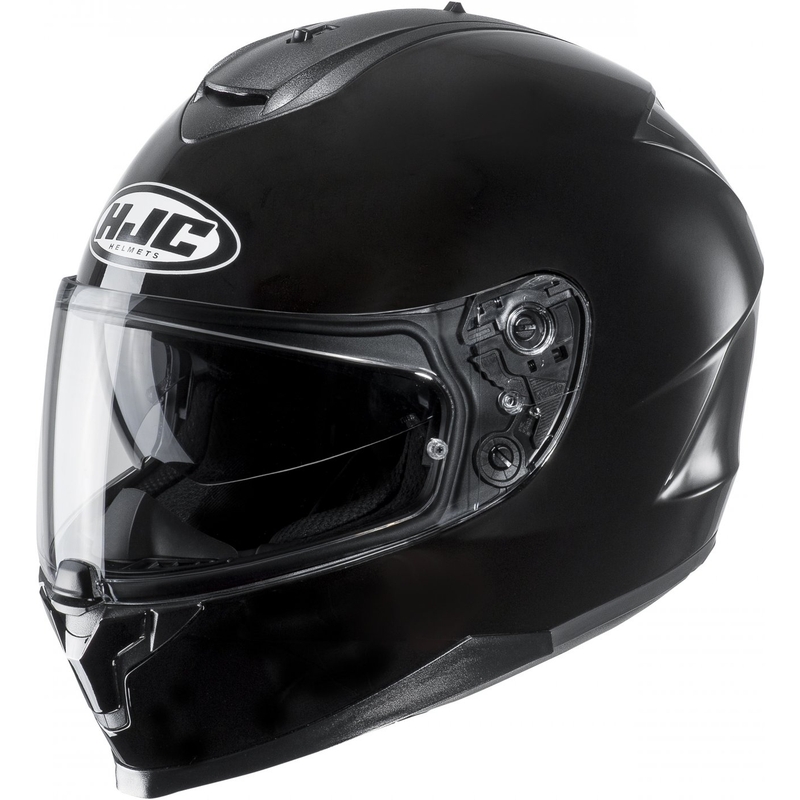 HJC C70N Solid metallic black интегрална мотоциклетна каска