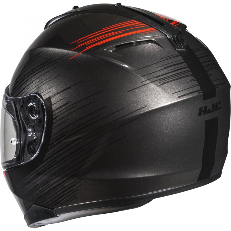 Интегрална мотоциклетна каска HJC C70N Sway MC1 червено-черна