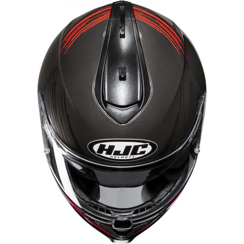 Интегрална мотоциклетна каска HJC C70N Sway MC1 червено-черна