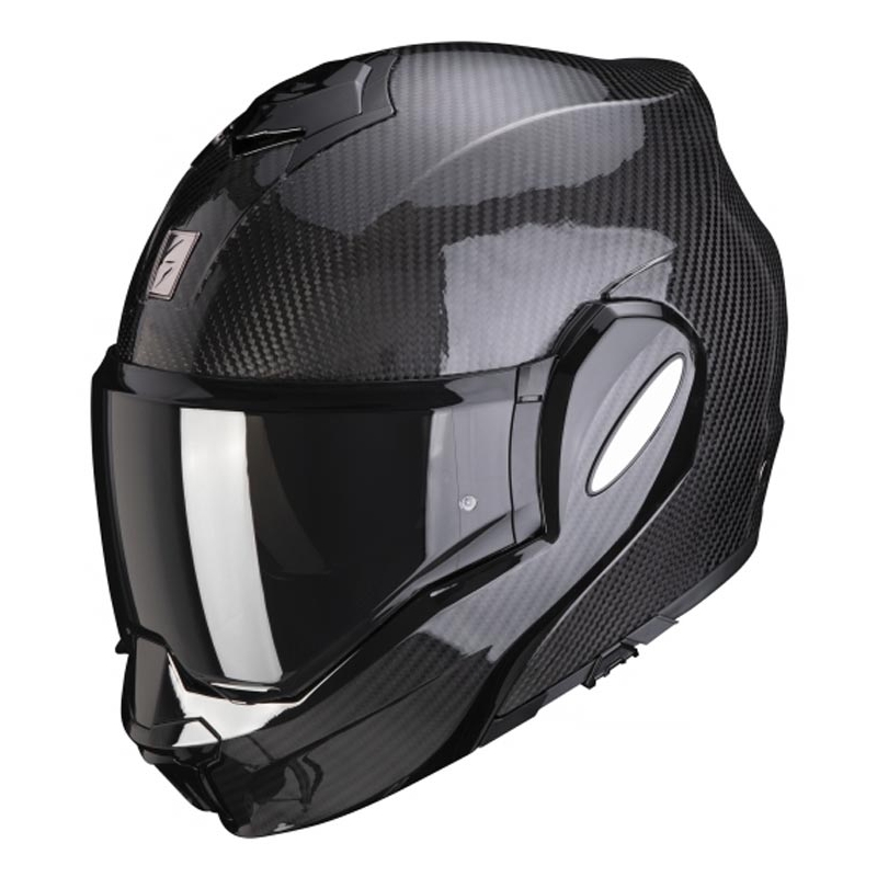 Каска Scorpion EXO-TECH EVO Carbon черна гланцова - клас II