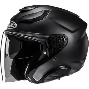 Отворена мотоциклетна каска HJC F31 Solid black