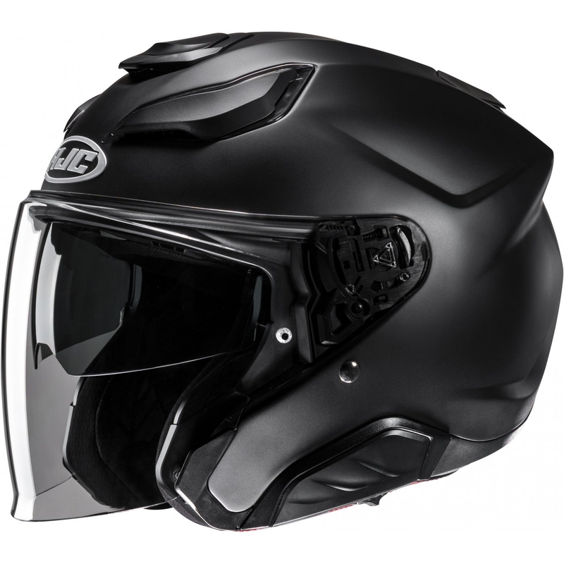 Отворена мотоциклетна каска HJC F31 Solid black