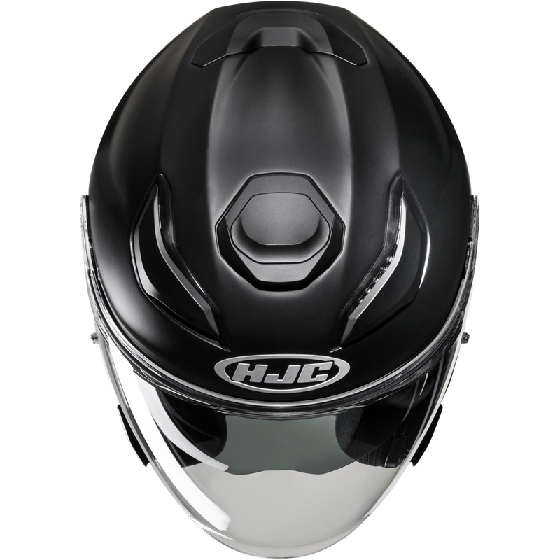 Отворена мотоциклетна каска HJC F31 Solid black