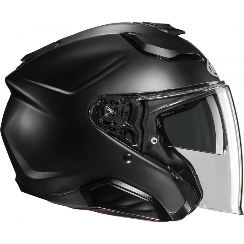 Отворена мотоциклетна каска HJC F31 Solid black