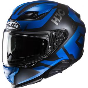 Интегрална мотоциклетна каска HJC F71 Bard MC2SF черно-синя