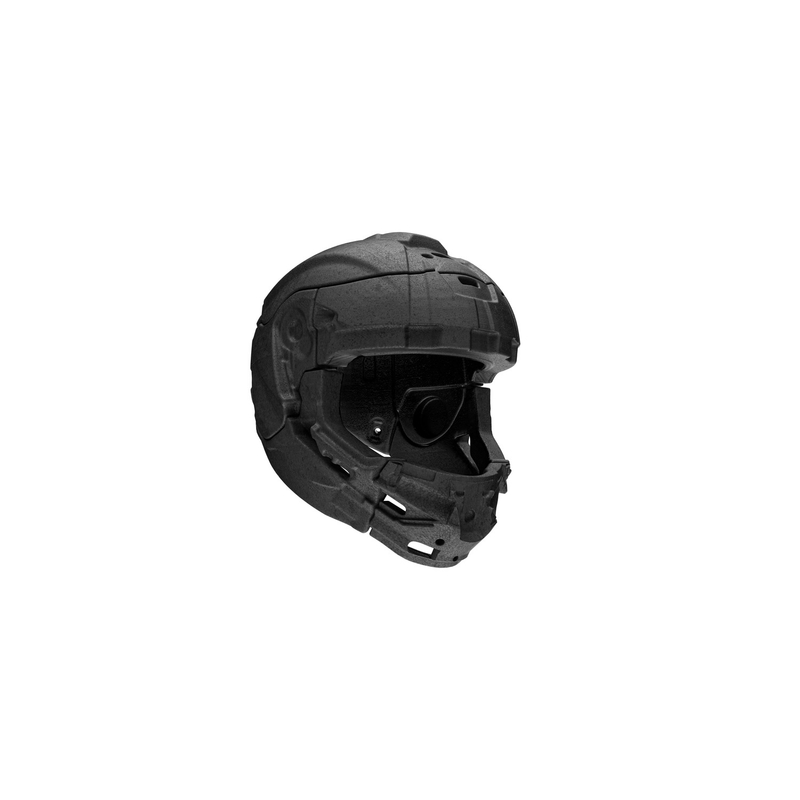 Мотоциклетна каска с пълно лице Alpinestars Supertech R-10 Solid въглеродно черно