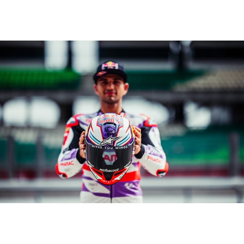 Мотоциклетна каска с пълно лице Alpinestars Supertech R-10 Solid въглеродно черно