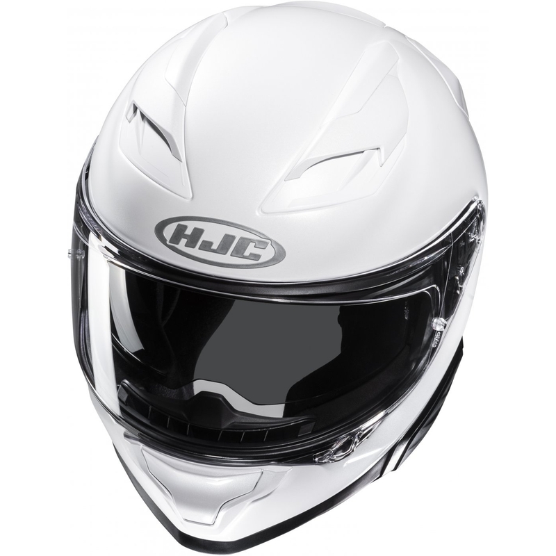 HJC F71 Solid Pearl White Интегрална мотоциклетна каска