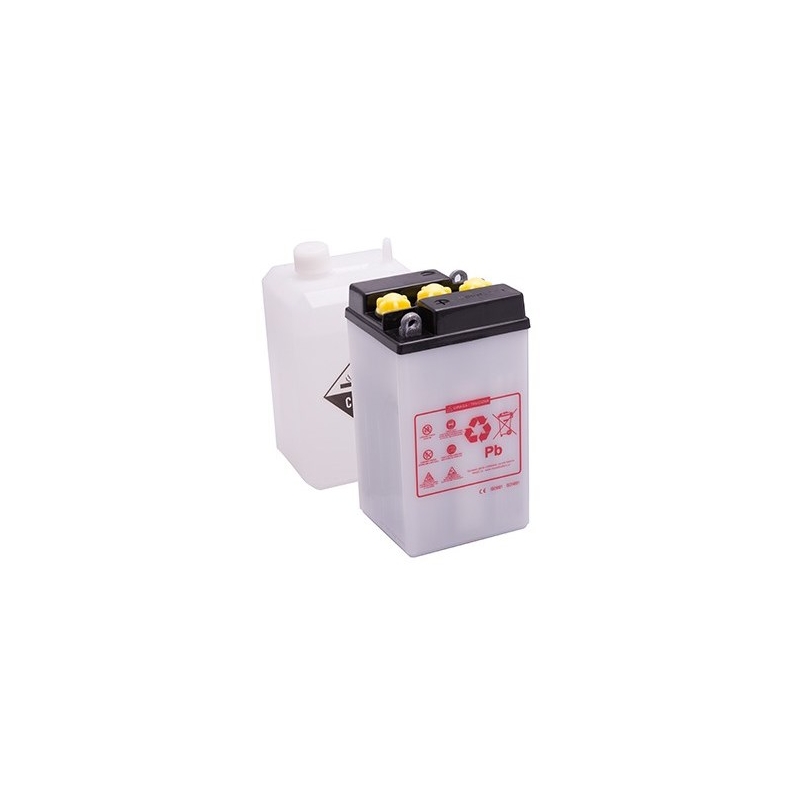 Konvenční motocyklová baterie Moretti B49-6, 6V 10Ah