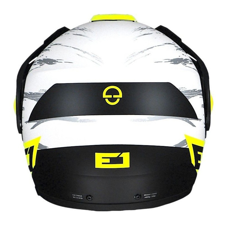 Enduro vyklápěcí přilba Schuberth E1 fluo žlutá výprodej