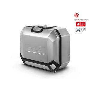 Kompletní sada hliníkových kufrů SHAD TERRA, 37L topcase 36L/36L boční kufry, včetně montážní sady a plotny SHAD HONDA CB 500 X