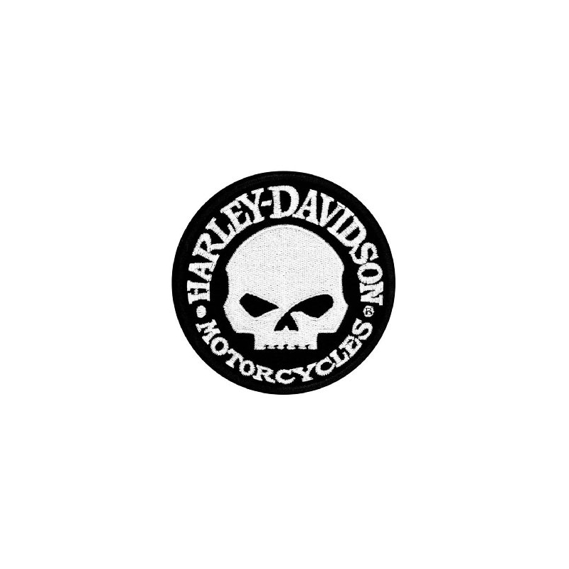 Кръпка H-D Мотоциклети бяла