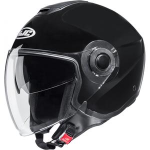 HJC i40N Solid Metallic Black Open мотоциклетна каска