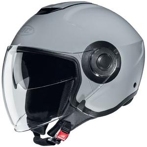 Отворена мотоциклетна каска HJC i40N Solid grey