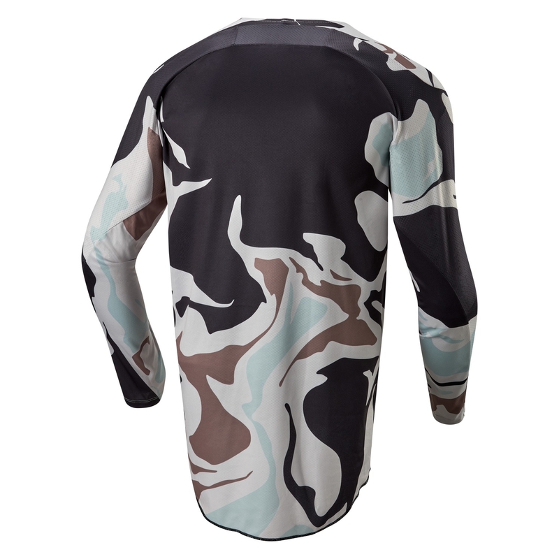 Motokrosový dres Alpinestars Racer Tactical 2024 camo-šedý