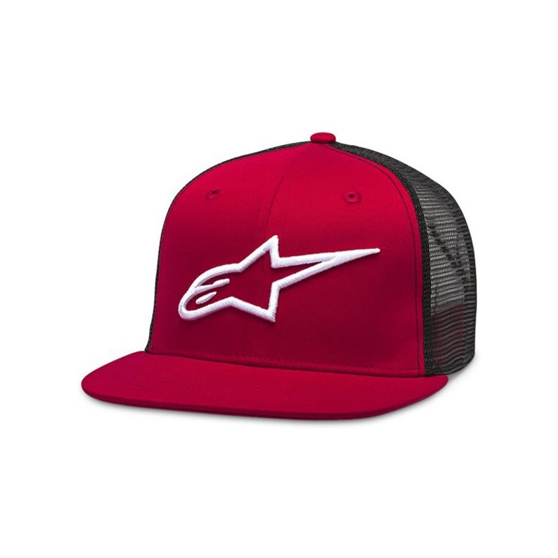 Alpinestars Corp Шапка Trucker червена и черна