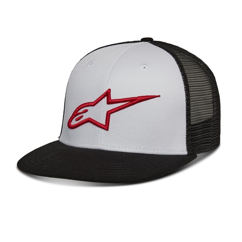 Alpinestars Corp Шапка Trucker бяло-черно-червена