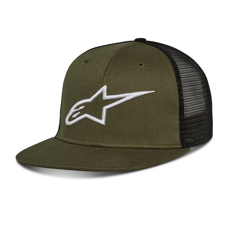 Alpinestars Corp Шапка Trucker зеленочерна