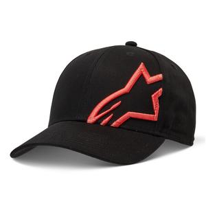 Alpinestars Corp Snap 2 шапка black-fluo red