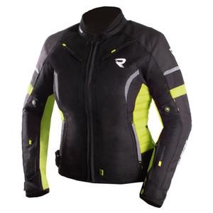Мотоциклетно яке за жени Street Racer Betty II black-fluo yellow