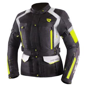 Мотоциклетно яке Street Racer Hilax Black-Gray-Fluo Yellow за жени