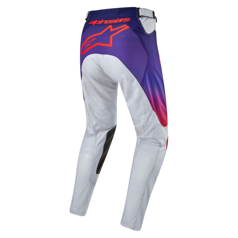 Alpinestars Racer Hoen Панталон за мотокрос сиво-синьо-оранжев