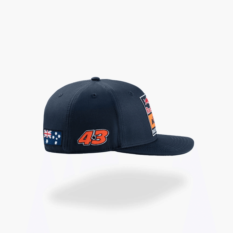 Kšiltovka KTM Jack Miller Flat Cap modrá
