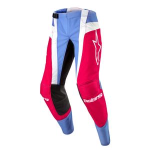 Alpinestars Techstar Ocuri 2024 Панталон за мотокрос Светлосиньо-бяло-червено