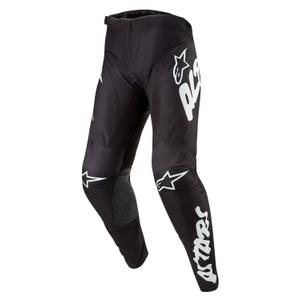 Alpinestars Racer Hana панталони за мотокрос черно и бяло