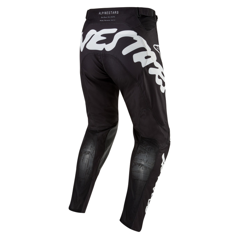Alpinestars Racer Hana панталони за мотокрос черно и бяло