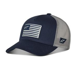 Alpinestars Flag Snap шапка синьо-сиво