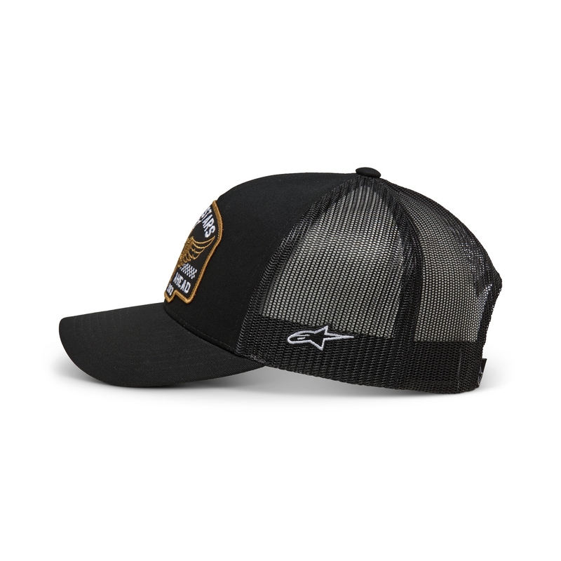Шапка Alpinestars Heritage Patcher black-black