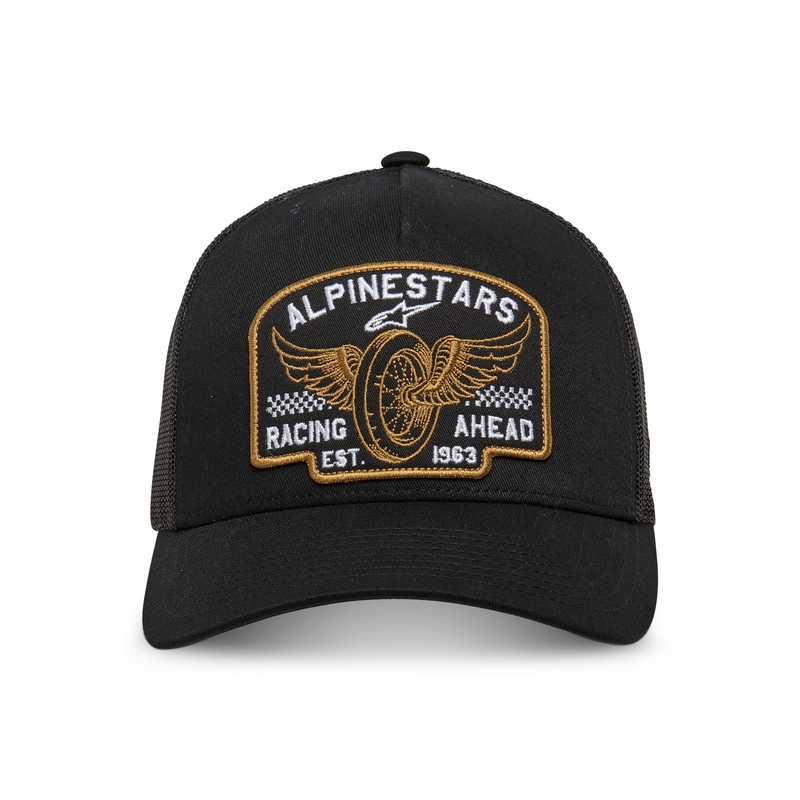 Шапка Alpinestars Heritage Patcher black-black