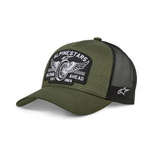 Шапка Alpinestars Heritage Patcher зеленочерна