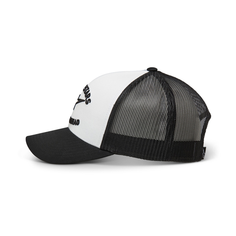 Шапка Alpinestars Tripleer бяло-черно-бяло