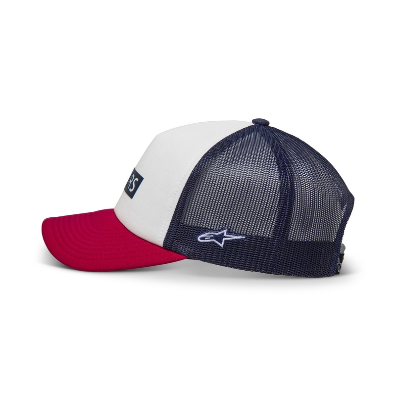 Alpinestars Шапка от изчистена пяна червено и бяло