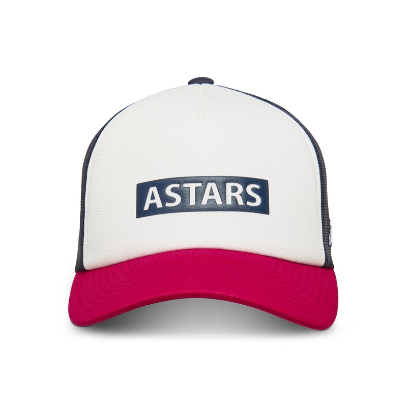 Alpinestars Шапка от изчистена пяна червено и бяло