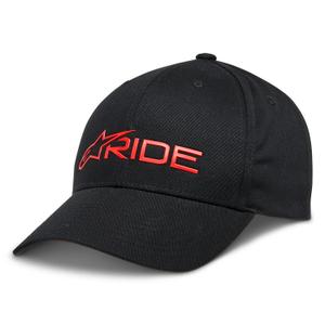 Шапка Alpinestars Ride 3.0 черна и червена