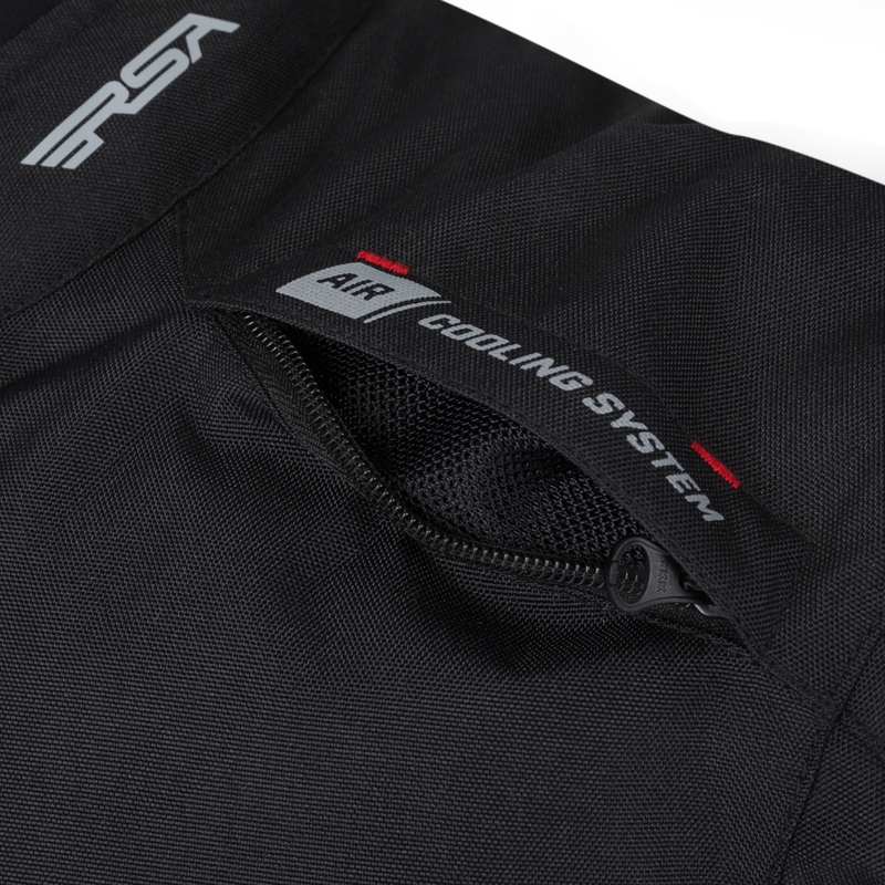 Bunda na motorku RSA Greby 2 černo-šedo-fluo žlutá výprodej