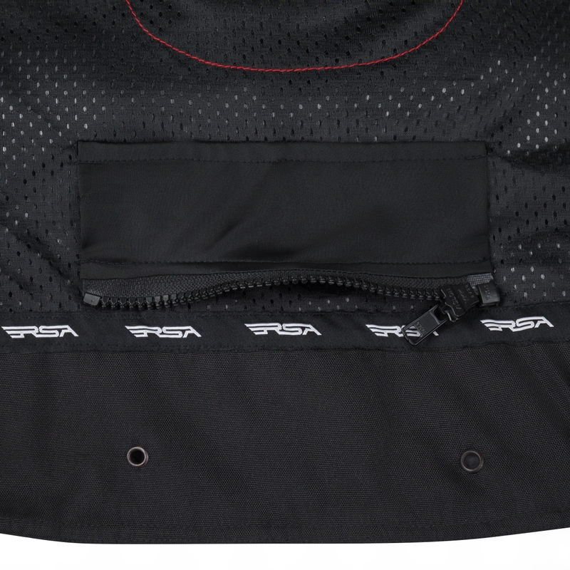 Bunda na motorku RSA Greby 2 černo-šedo-fluo žlutá výprodej