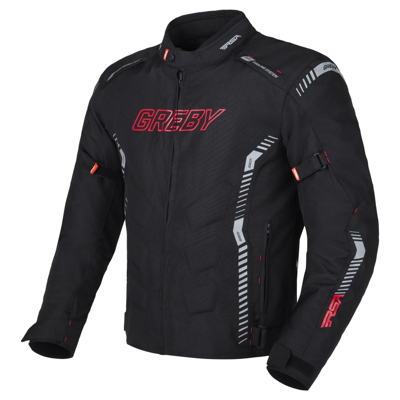 Мотоциклетно яке RSA Greby 2 black-grey-red