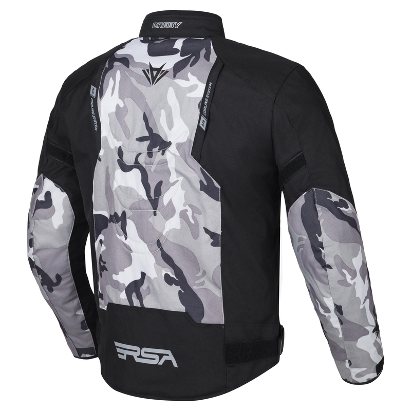 Мотоциклетно яке RSA Greby 2 camo