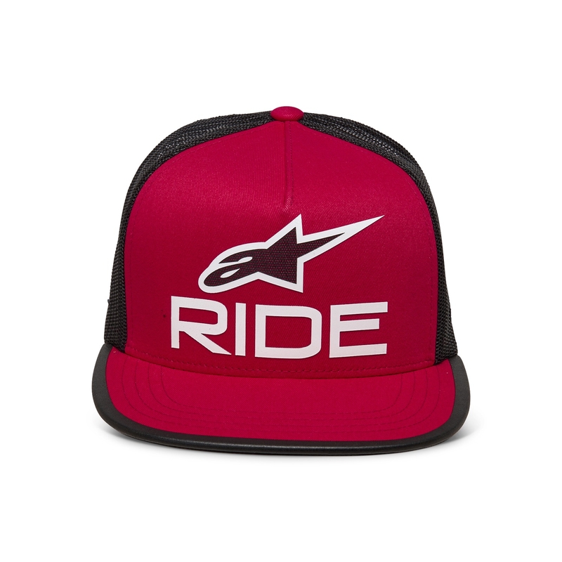 Alpinestars Ride 4.0 ER шапка червено-черно-бяла