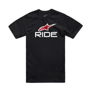 Тениска Alpinestars Ride 4.0 CSF black-white-red