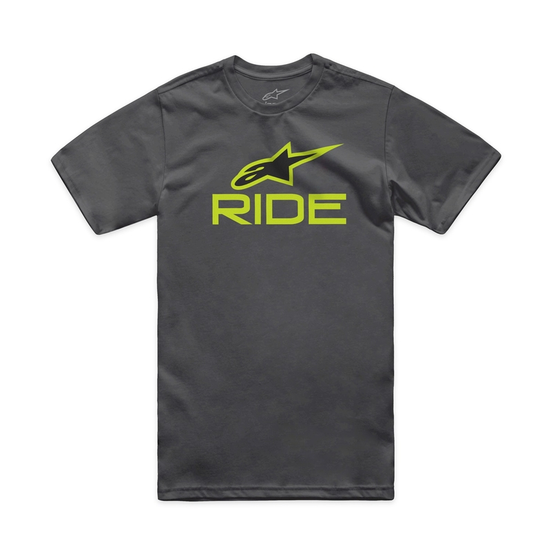 Тениска Alpinestars Ride 4.0 CSF сиво-жълто-черна
