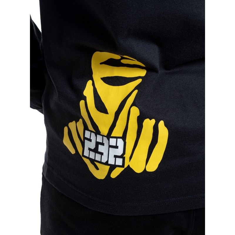 Meatfly Dakar Бедуинска тениска с дълъг ръкав черна