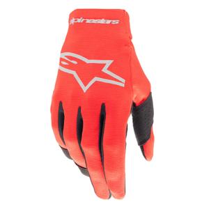 Ръкавици за мотокрос Alpinestars Radar черно-сребристи