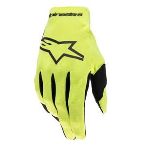 Ръкавици за мотокрос Alpinestars Radar флуор жълто-черни